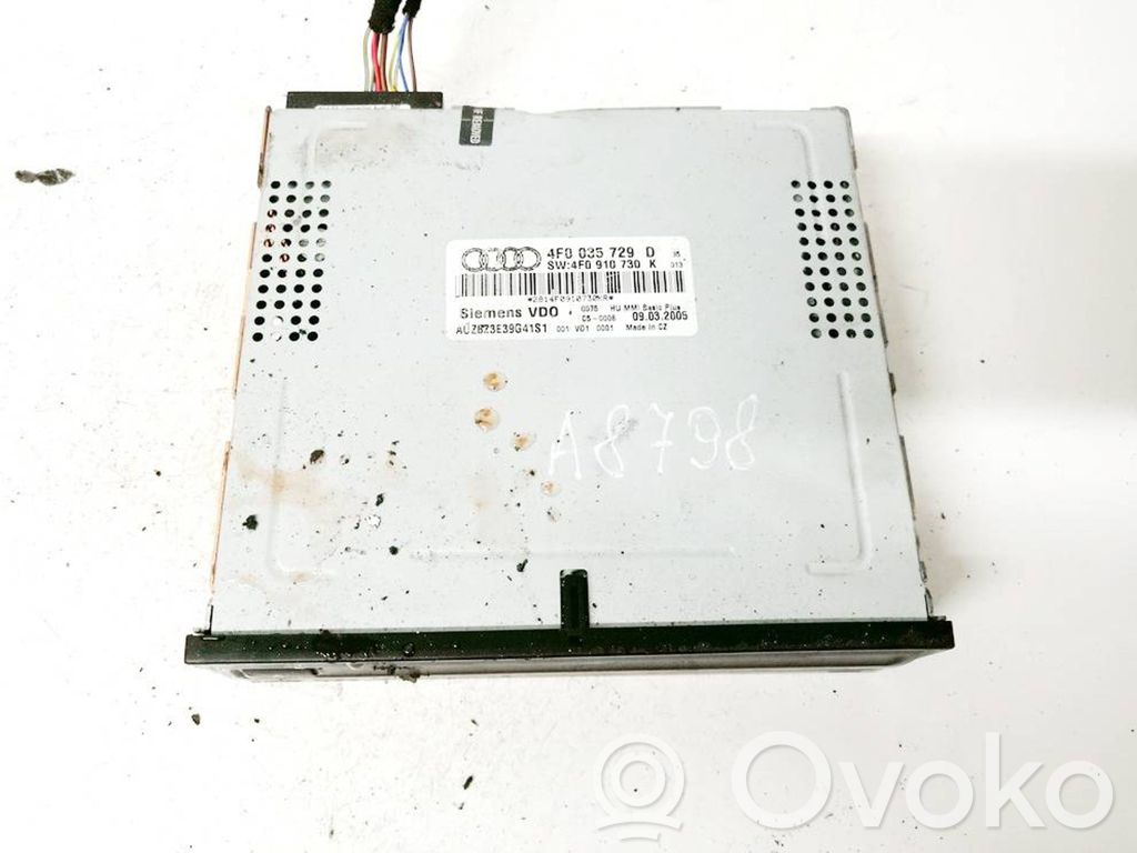 Audi A6 S6 C6 4F Caricatore CD/DVD 