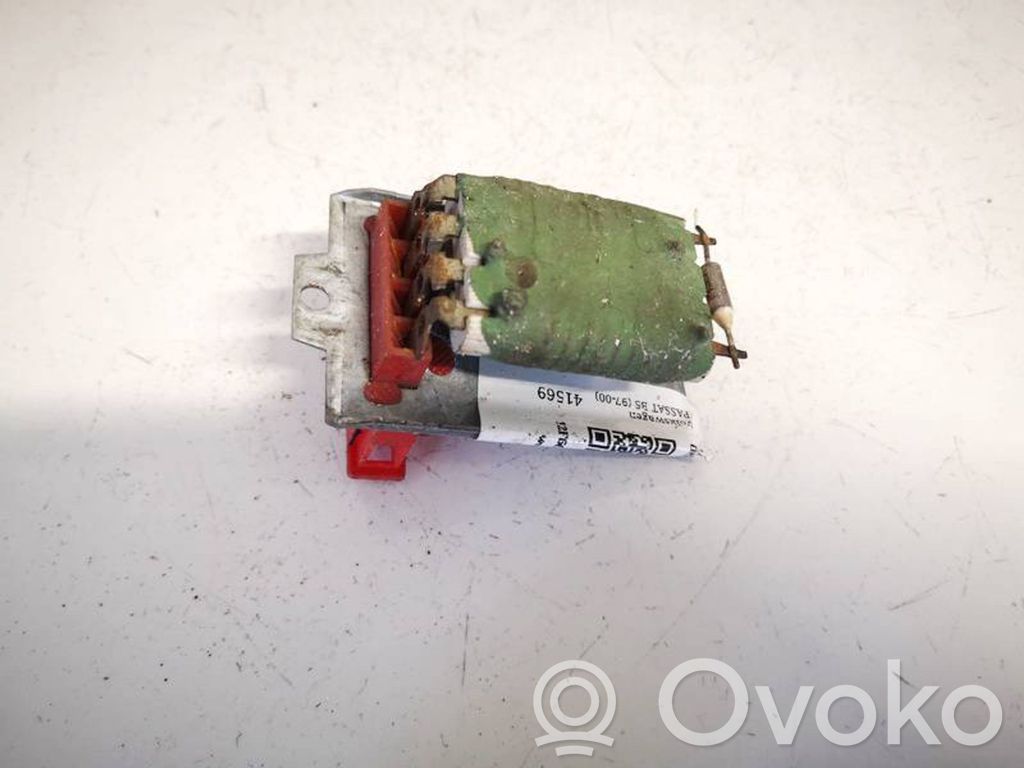Volkswagen PASSAT B5 Motorino ventola riscaldamento/resistenza ventola 