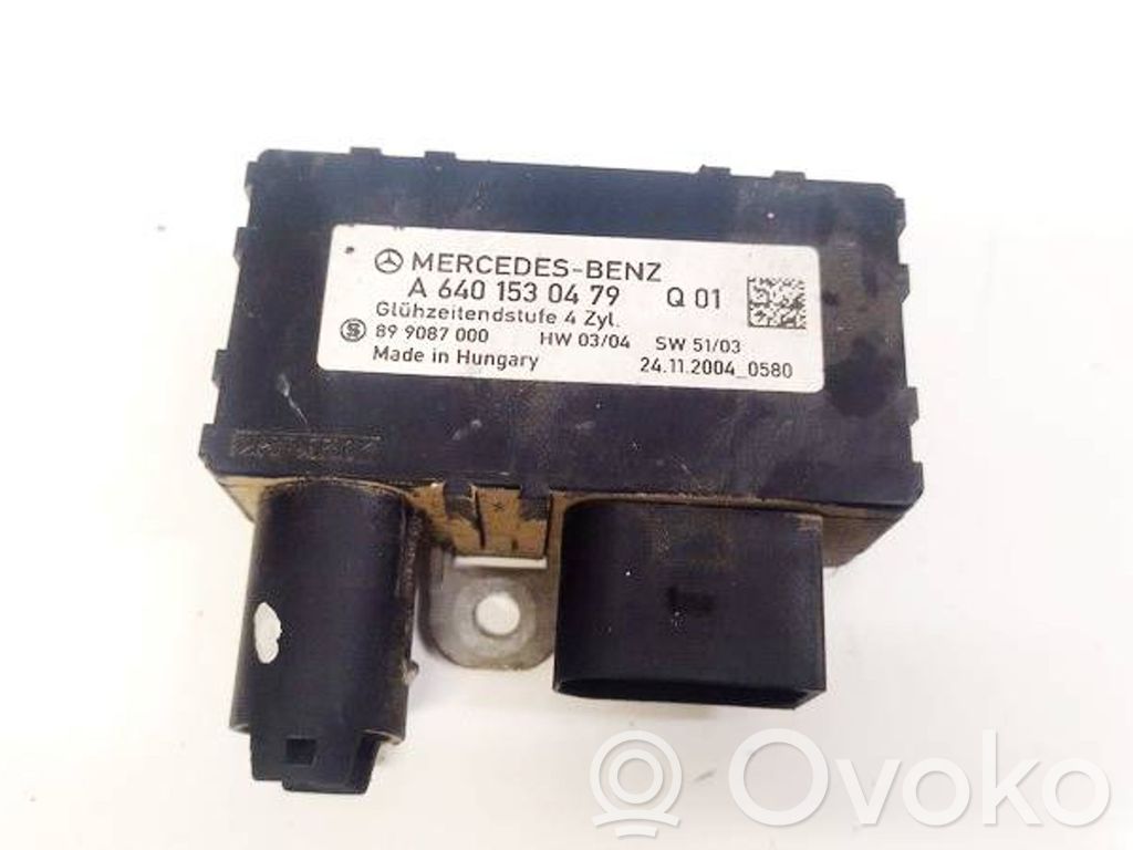Mercedes-Benz A W169 Releu preîncălzire bujii incandescente 