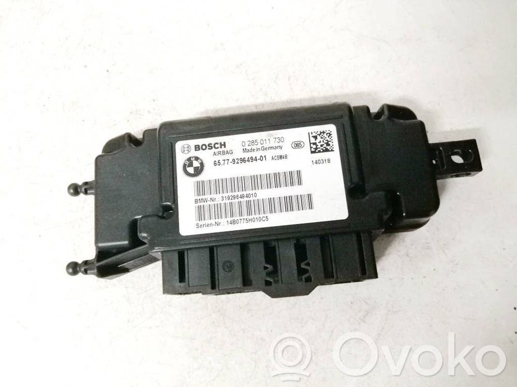 BMW 3 F30 F35 F31 Centralina/modulo airbag 