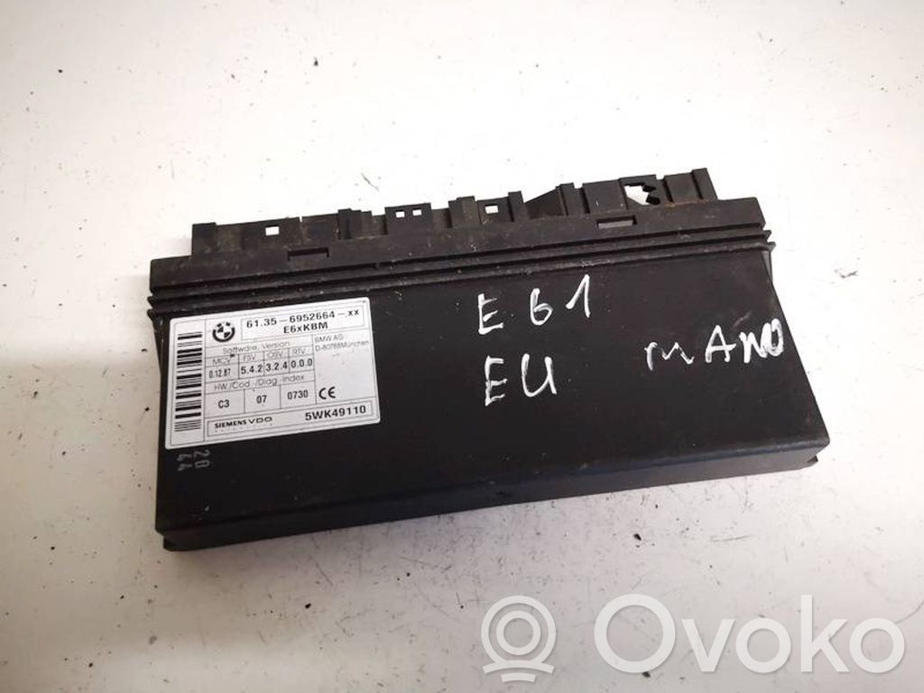 BMW 5 E60 E61 Modul confort 