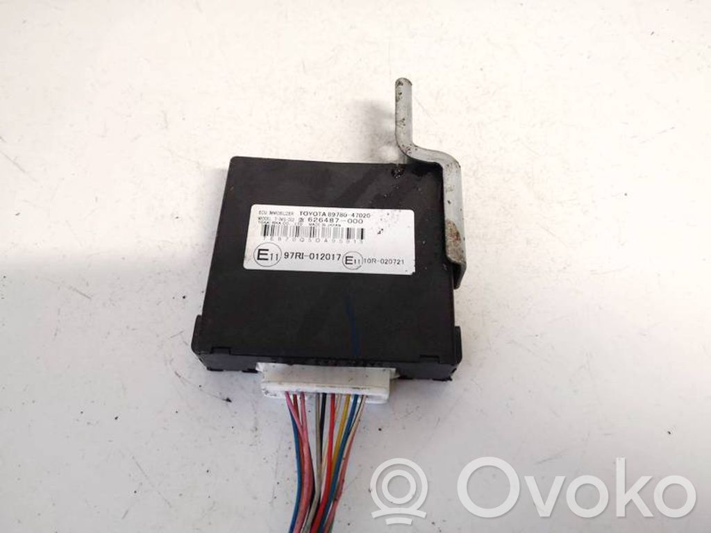 Toyota Prius (XW20) Cititor imobilizator (aerian) 