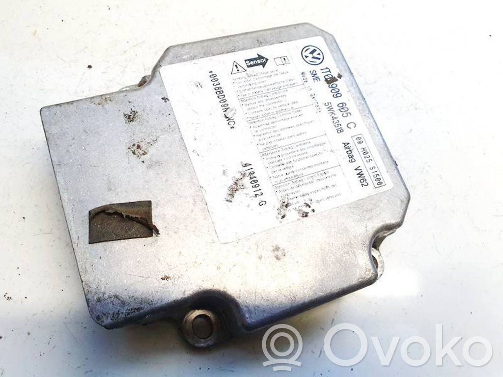 Volkswagen Touran I Unitate/modul de comandă airbaguri 