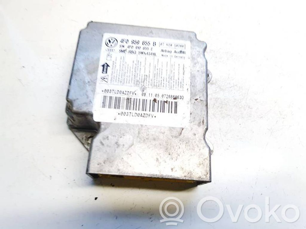 Sterownik / Moduł Airbag   4F0959655B,4F09106554E,4F09106554E,4F0959655B