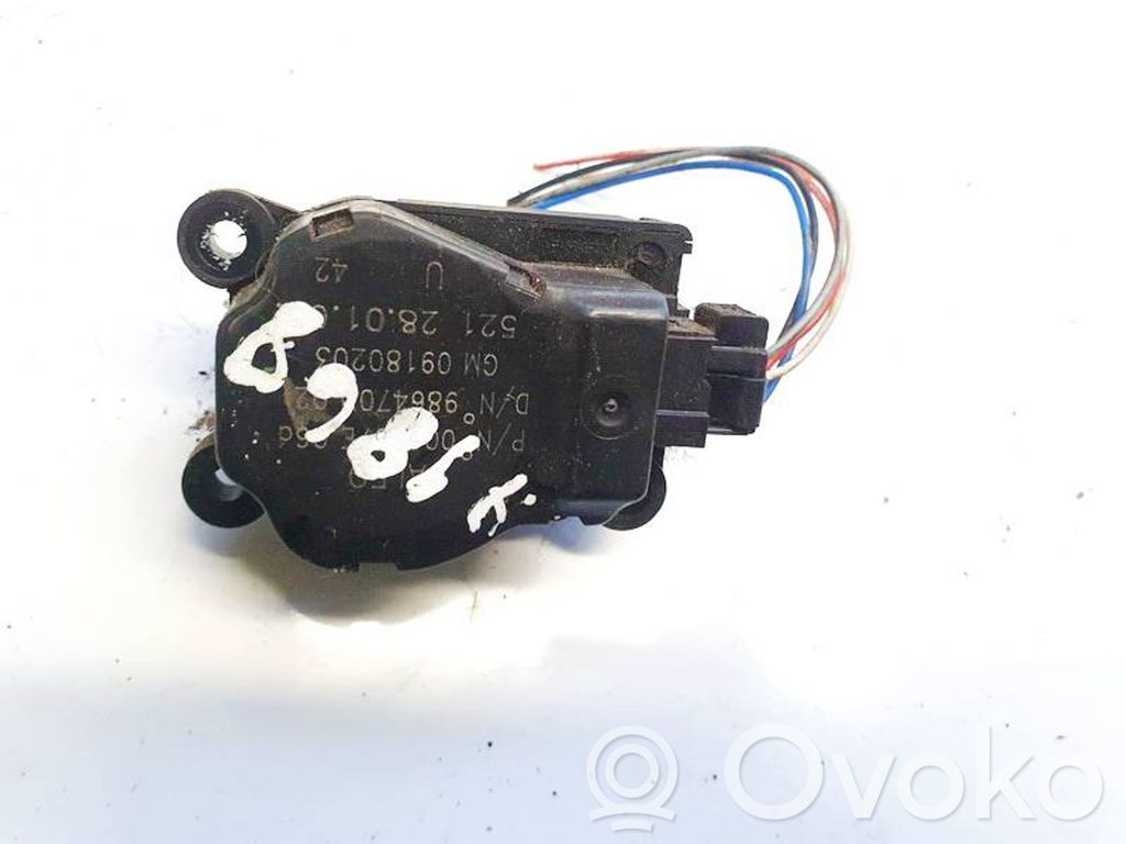 Opel Vectra C Motorino attuatore aria 
