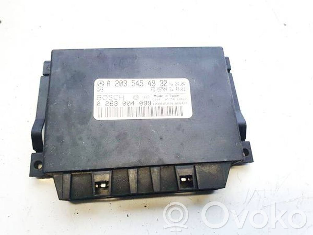 Mercedes-Benz C W203 Centralina/modulo sensori di parcheggio PDC 