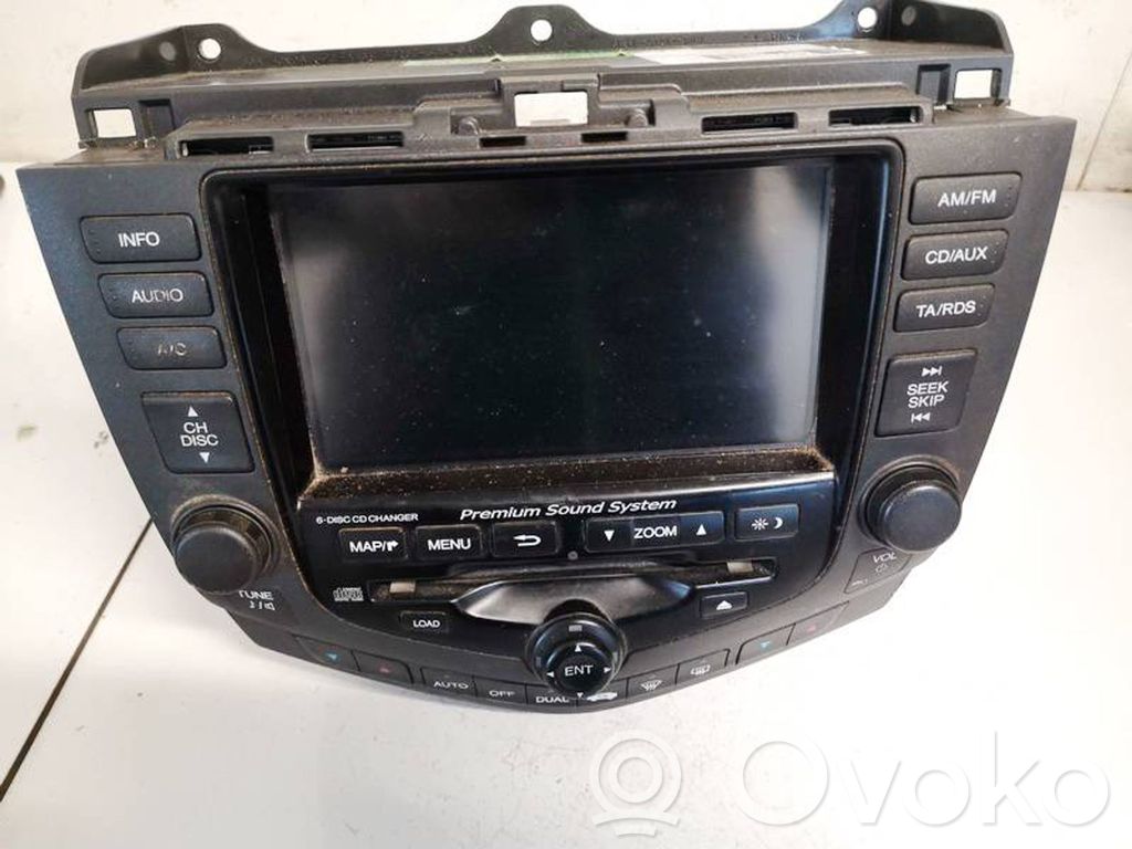 Honda Accord Radio/CD/DVD/GPS-pääyksikkö