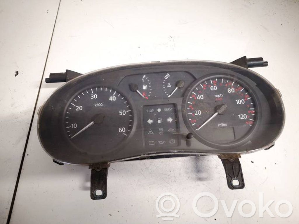 Renault Trafic II (X83) Tachimetro (quadro strumenti) 