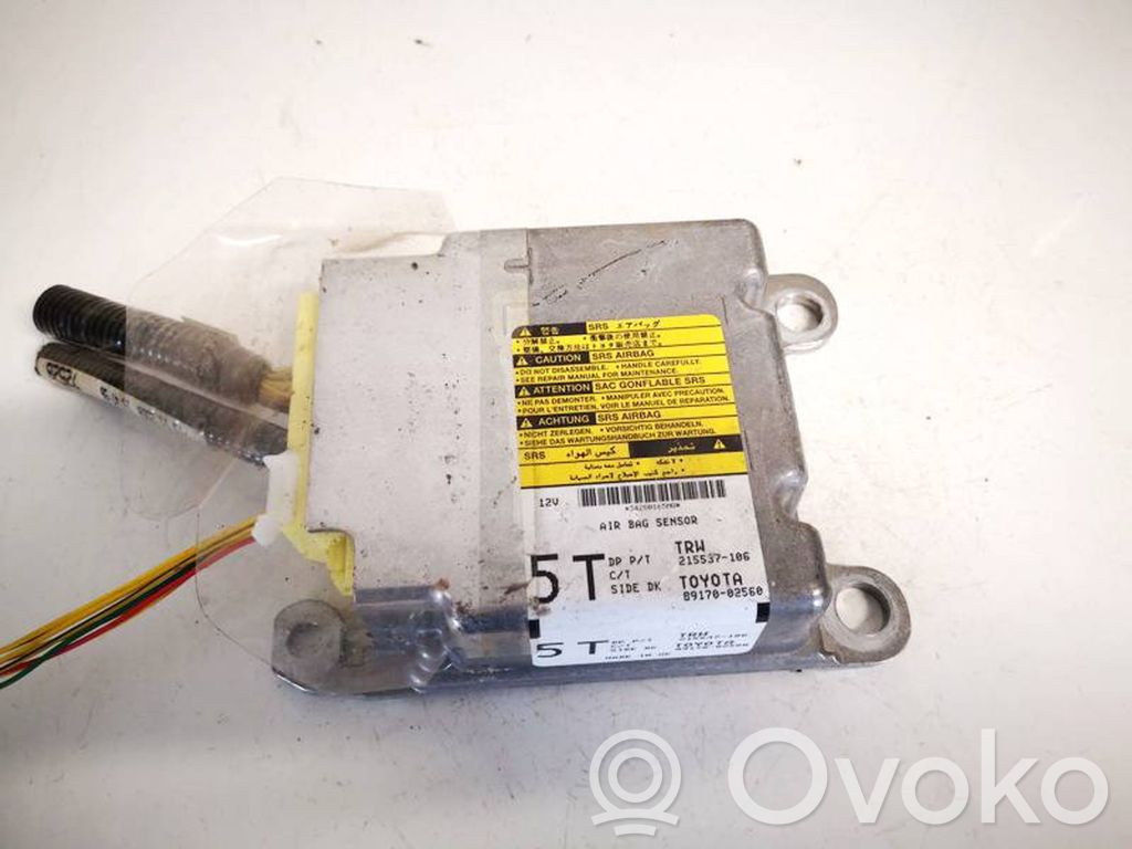 Toyota Auris 150 Centralina/modulo airbag 