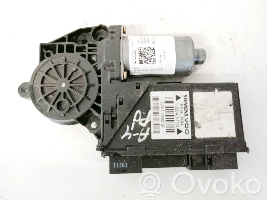Audi A8 S8 D3 4E Silnik regulatora szyby drzwi przednich 
