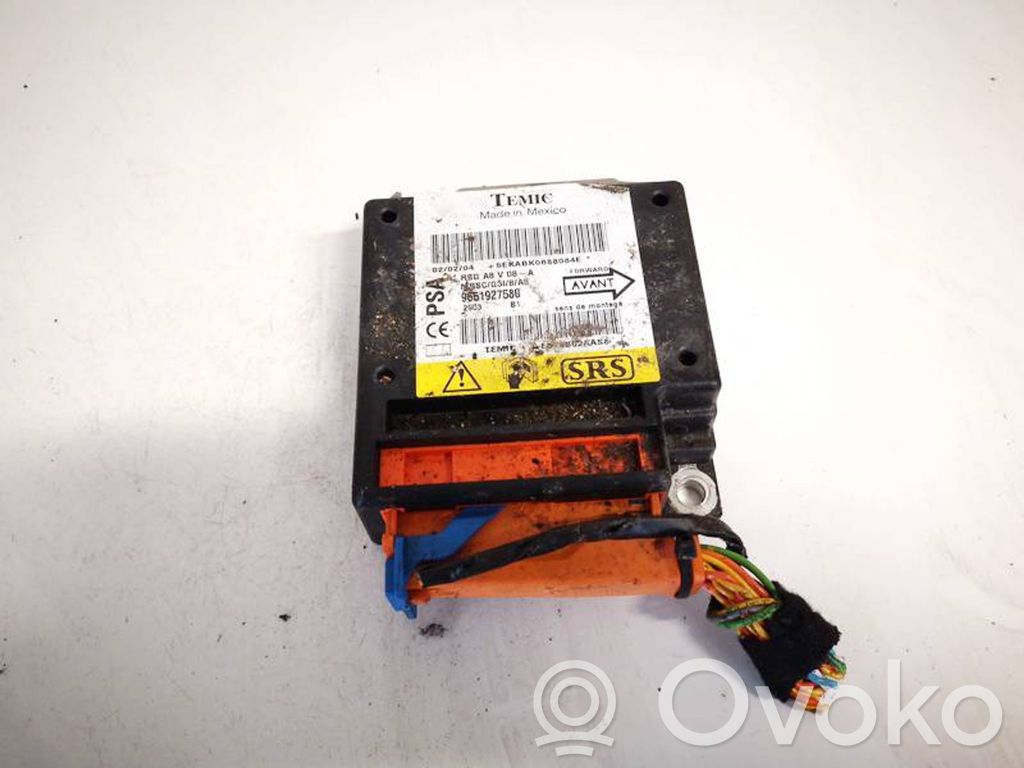 Module de contrôle airbag   9651927580,9651927580