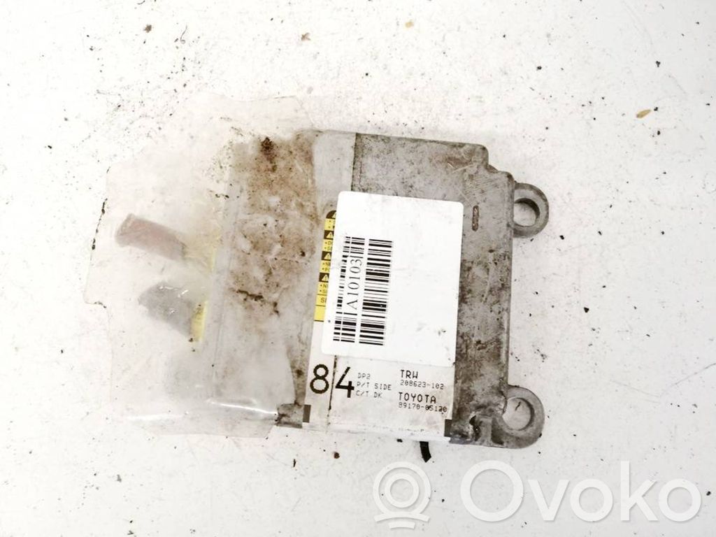 Toyota Avensis T250 Unitate/modul de comandă airbaguri 
