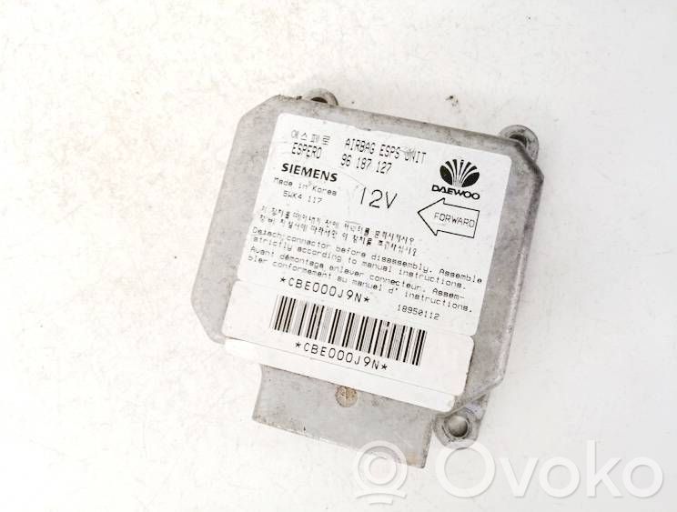 Airbag control unit/module   96187127,5WK4117,5WK4117,96187127
