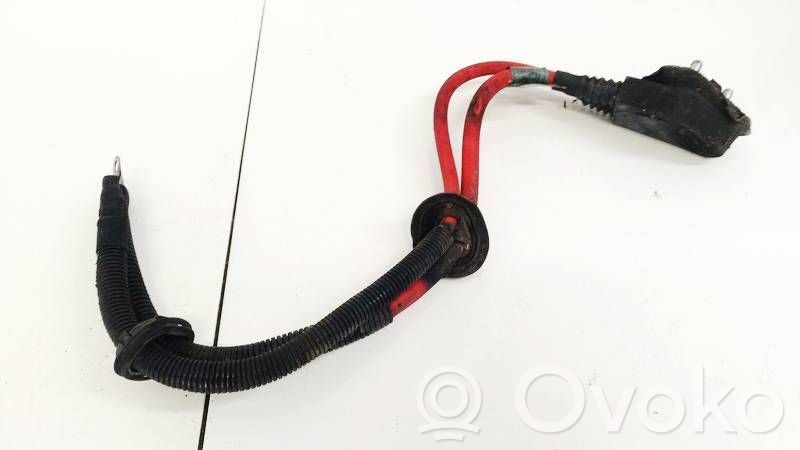 BMW 7 E65 E66 Pliusinis laidas (akumuliatoriaus) 