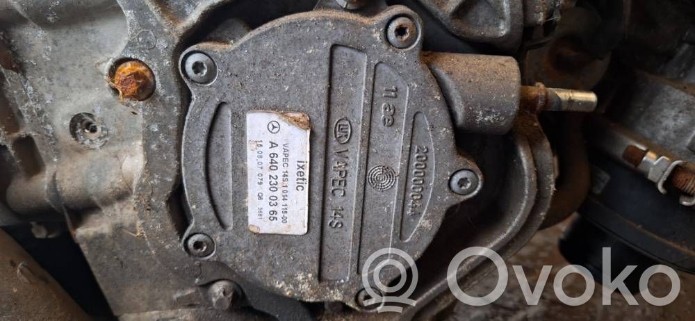 Mercedes-Benz A W169 Pompe à vide