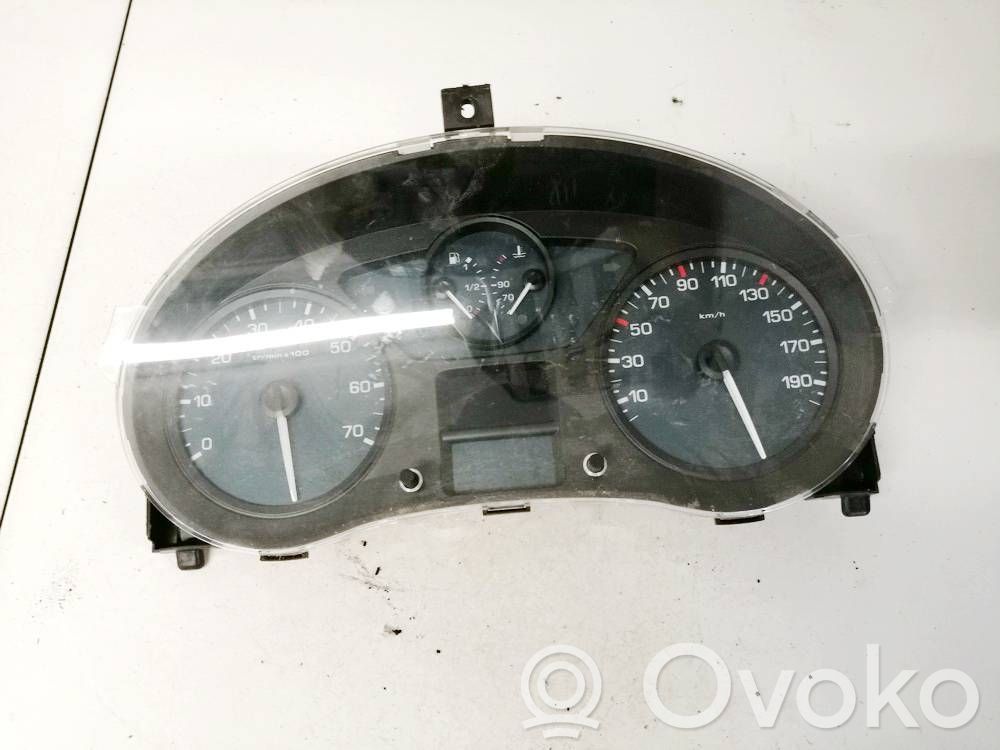 Citroen Berlingo Geschwindigkeitsmesser Cockpit 