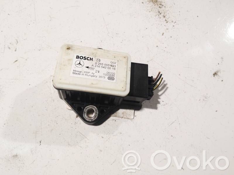 Mercedes-Benz A W169 Czujnik przyspieszenia ESP