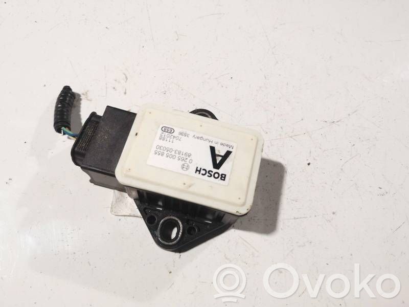 Toyota Avensis T270 Sensore di imbardata accelerazione ESP