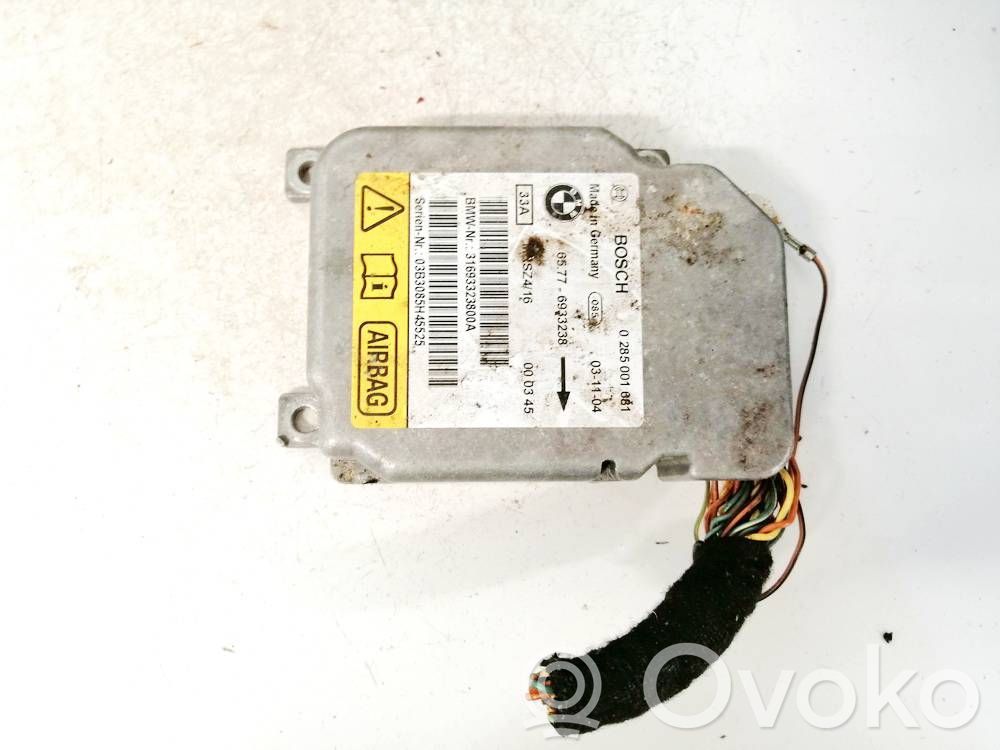 Module de contrôle airbag   65776933238,0285001681,0285001681,65776933238