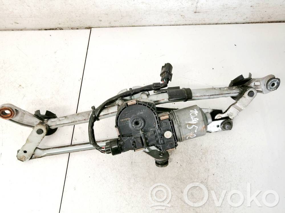 Toyota Avensis T270 Tiranti e motorino del tergicristallo anteriore 