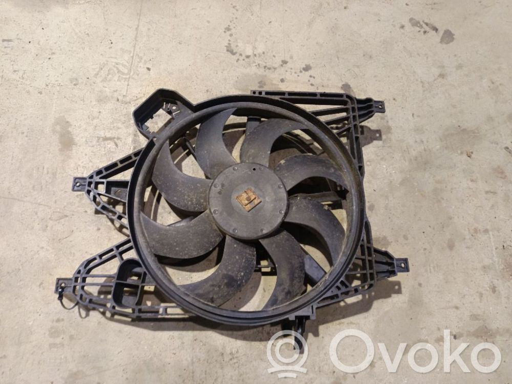 Renault Kangoo I Radiator cooling fan shroud 