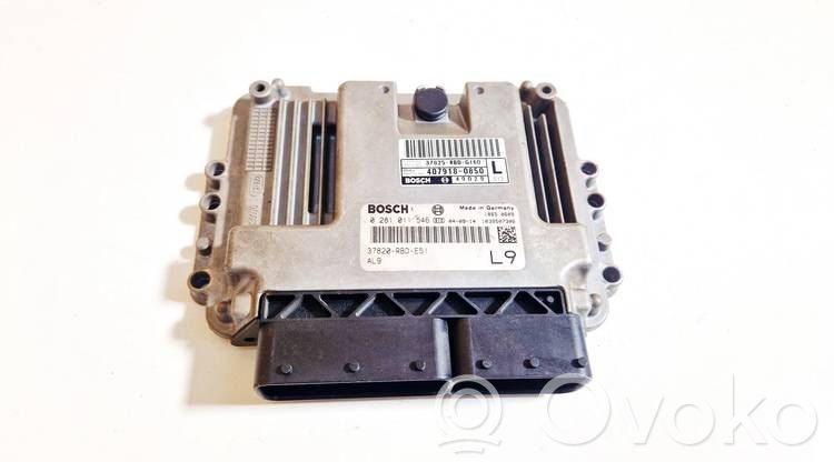 Engine control unit/module   37820RBDE51,0281011546,37820RBDE51,37825RBDG160,4079180850