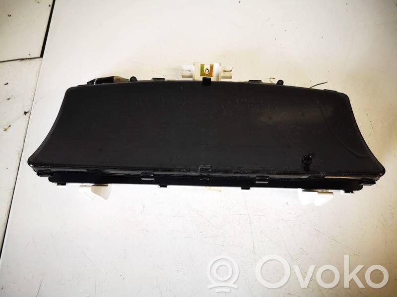 Toyota Corolla Verso E121 Compteur de vitesse tableau de bord