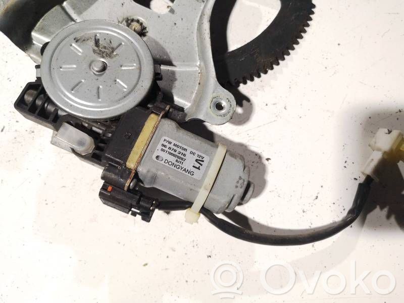 Silnik regulatora szyby drzwi przednich   96870316,001100020267,001100020267,96870316