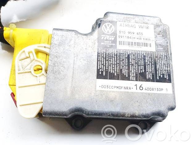 Skoda Superb B6 (3T) Unitate/modul de comandă airbaguri 