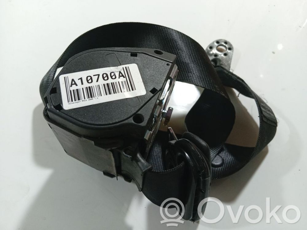 Volkswagen Polo IV 9N3 Cintura di sicurezza posteriore 
