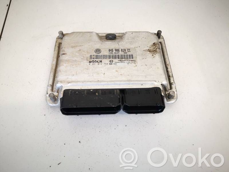 Skoda Roomster (5J) Unitate/modul de control motor 