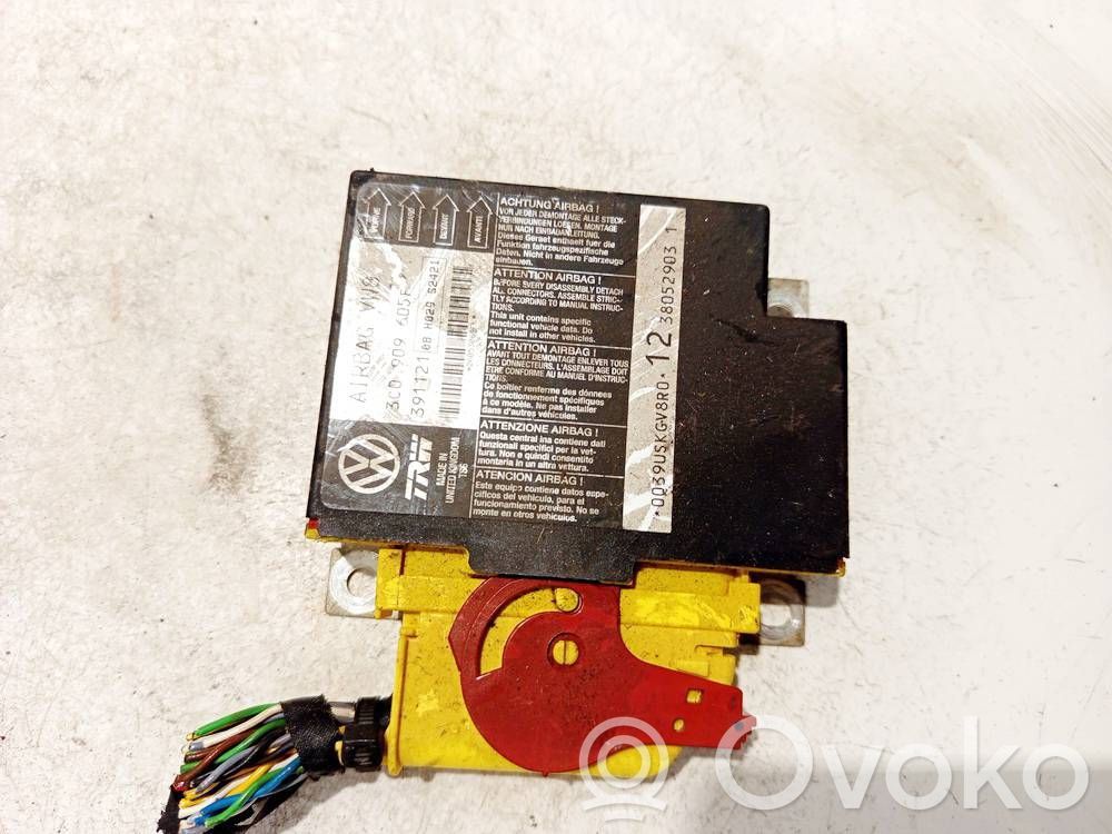 Volkswagen PASSAT B6 Centralina/modulo airbag 