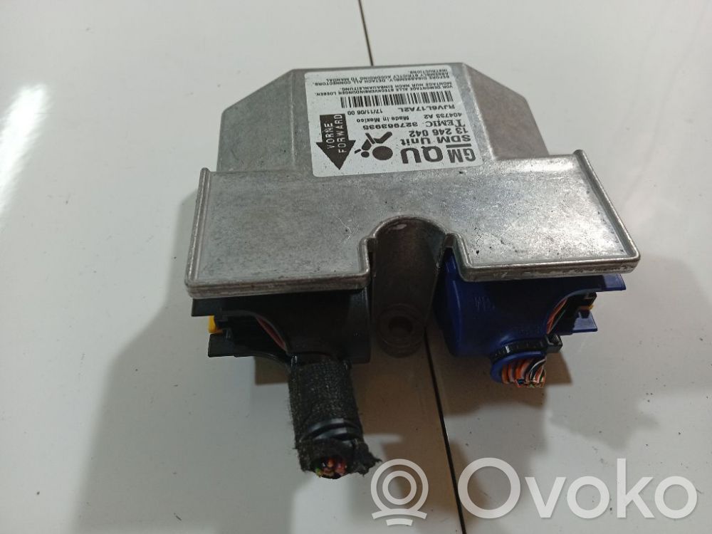 Opel Astra H Sterownik / Moduł Airbag 