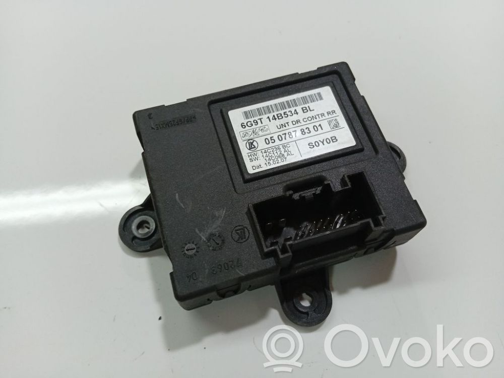 Unité de commande module de porte   6G9T14B534BL,0507878301,6G9T14B534BL