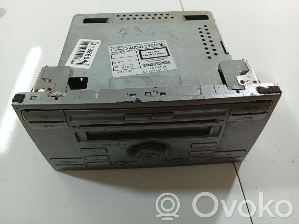 Radio/CD/DVD/GPS-pääyksikkö   V035309,6M2T18C815AG,E11R023539,V035309