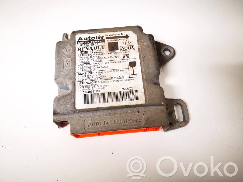 Centralina/modulo airbag   8200117652B,600639500,600639500,8200117652B