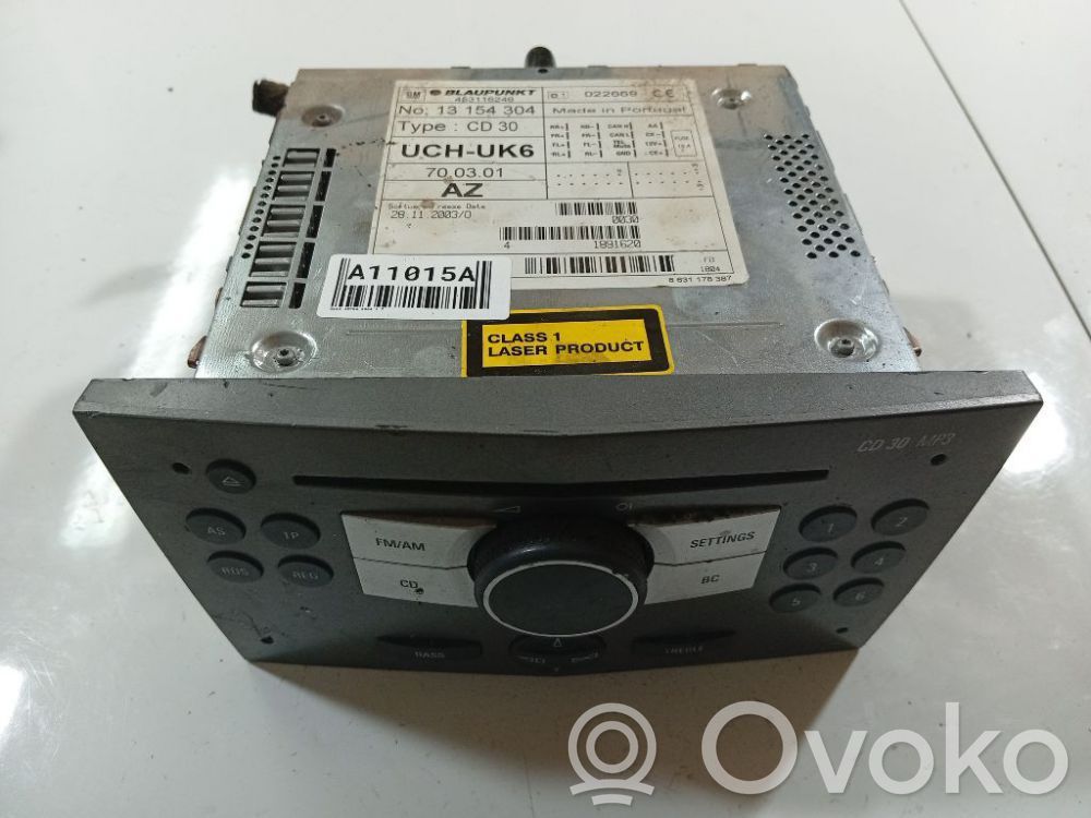 Opel Astra H Unità principale autoradio/CD/DVD/GPS 