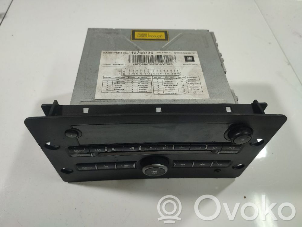 Saab 9-5 Radio / CD/DVD atskaņotājs / navigācija 
