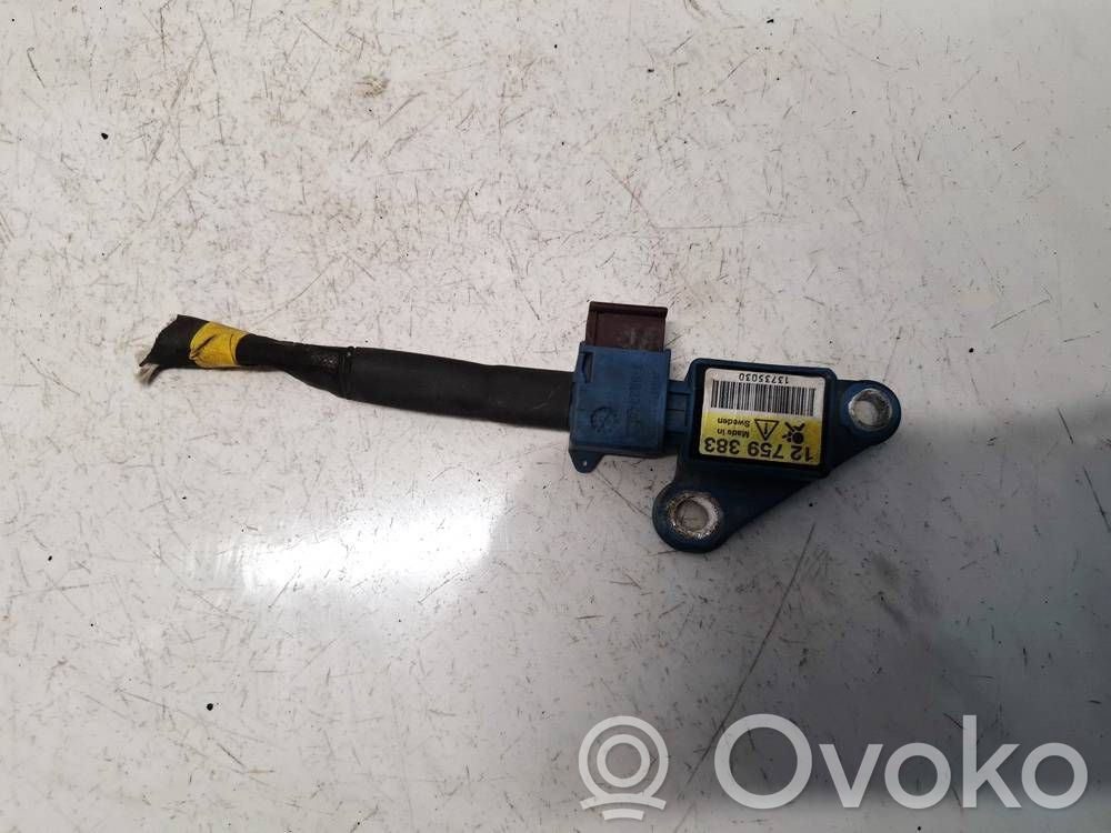 Saab 9-5 Sensor impacto/accidente para activar Airbag 