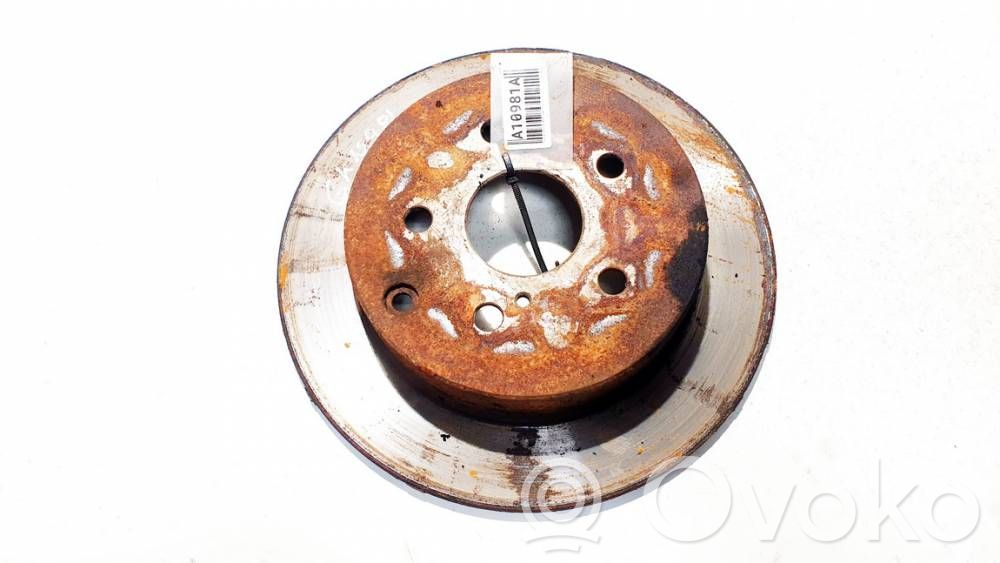 Toyota Corolla Verso AR10 Disco del freno posteriore 