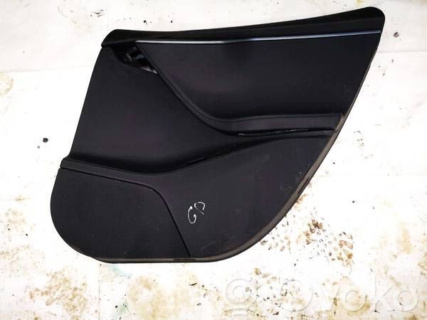 Tesla Model S Moldura del tarjetero de la puerta trasera 