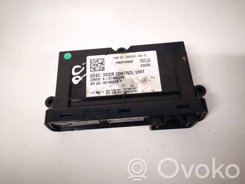 Unité de commande module de porte   100310100E,100310100E,A0748G03S