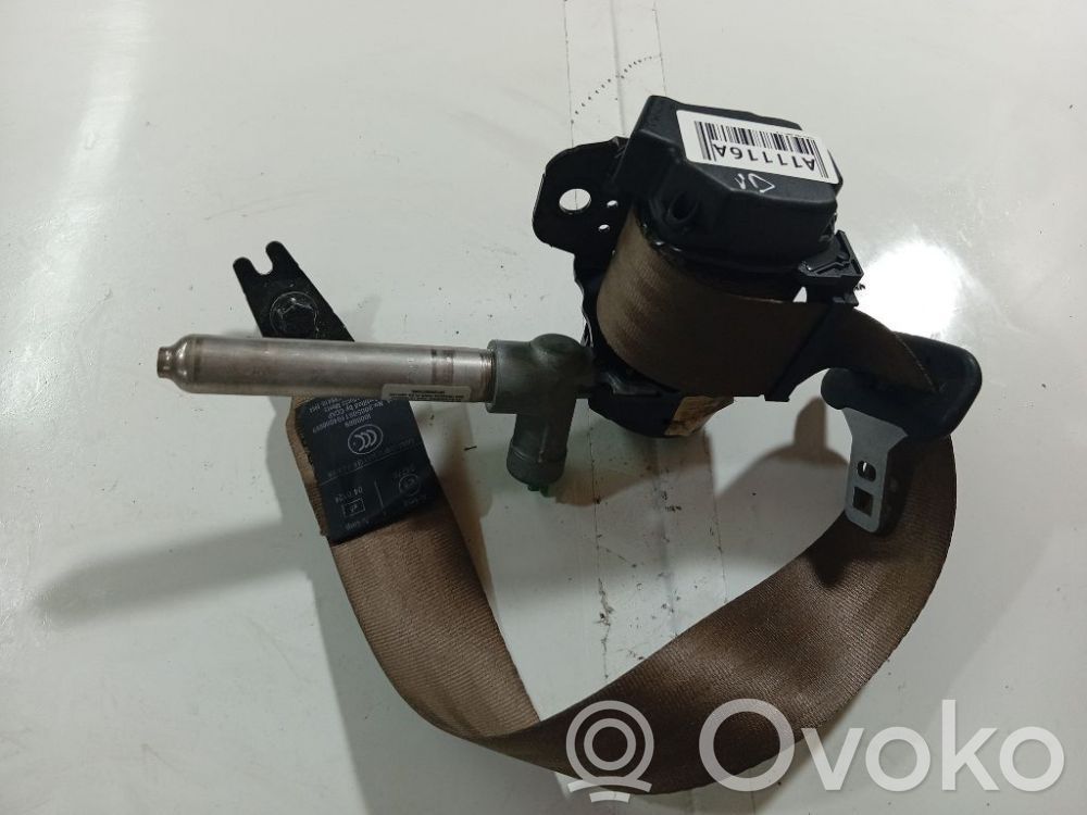 Volvo S80 Cintura di sicurezza centrale (posteriore)