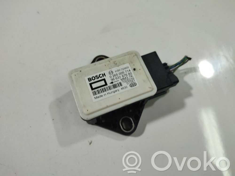 Czujnik przyspieszenia ESP   0265005714,0265005714,07281,1275100464,4630,7005039,9663187680,BOSCH,KISOCEM20,MADEINHUNGARY,MM37K
