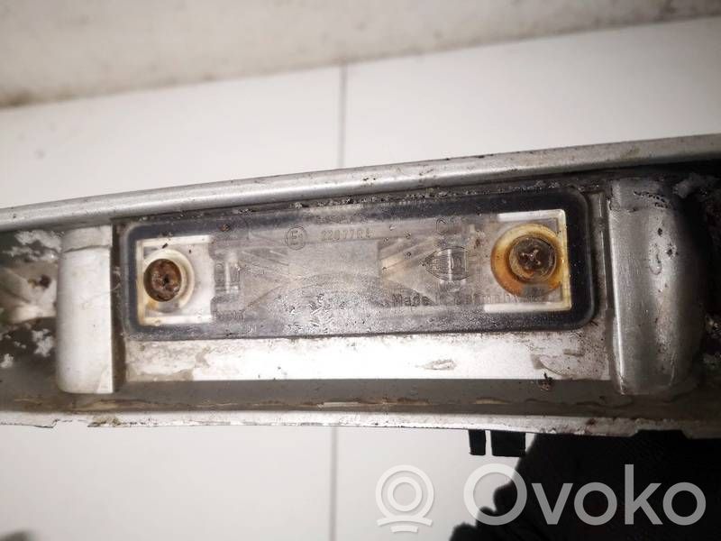 Opel Astra G Éclairage de plaque d'immatriculation 