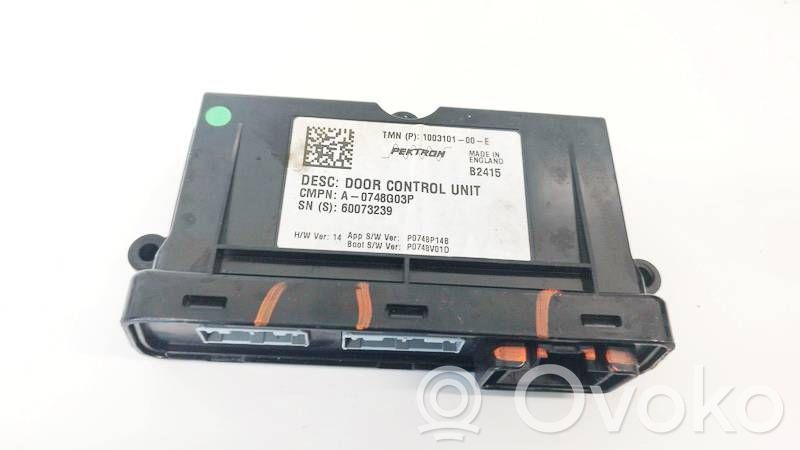 Tesla Model S Unitate/modul comandă uși 