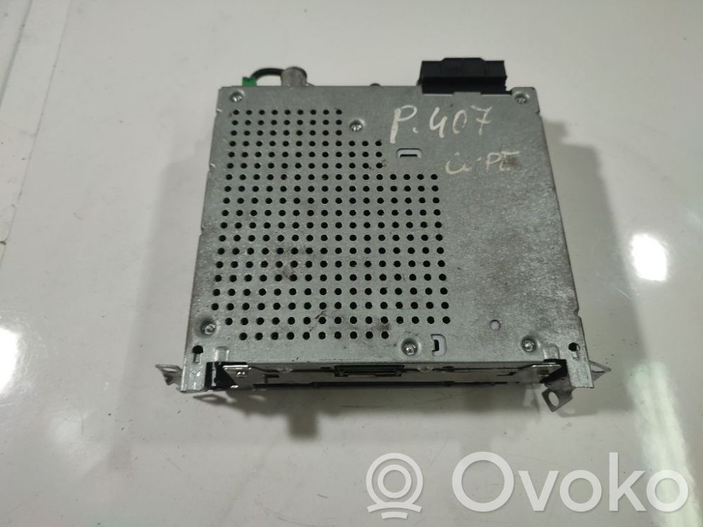 Peugeot 407 Panel / Radioodtwarzacz CD/DVD/GPS 