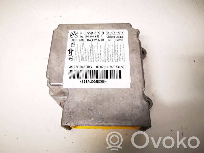Unidad de control/módulo del Airbag   4F0959655B,4F0910655A,4F0910655A,4F0959655B,5WK43416
