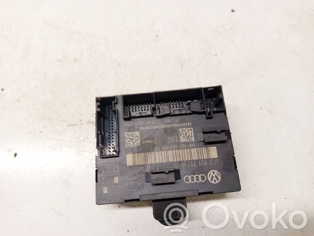 Audi A6 S6 C6 4F Centralina/modulo portiere 