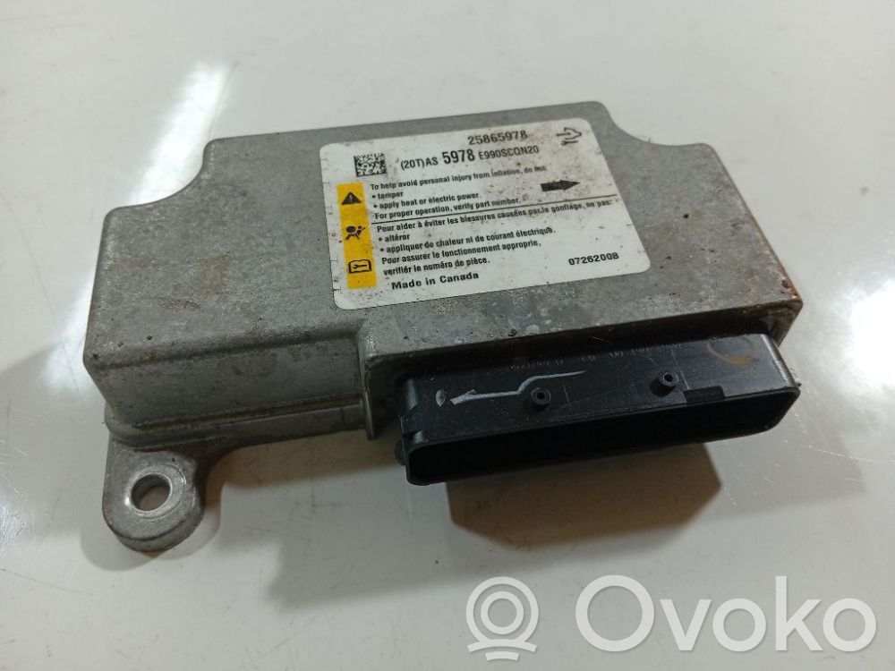 Saturn Vue Airbag control unit/module 